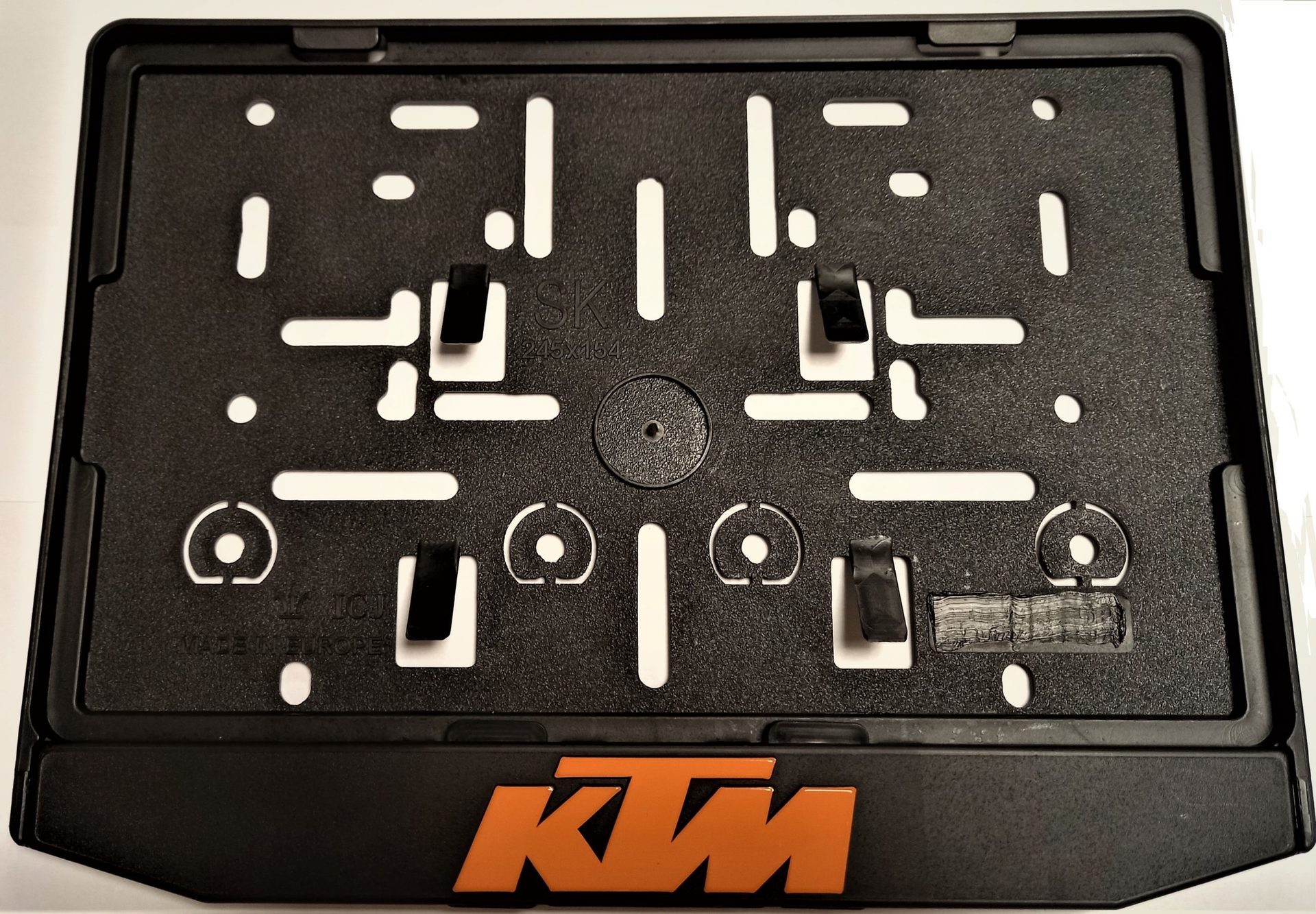 Podložka pod ŠPZ moto KTM