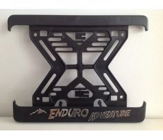 Podznačka pod ŠPZ moto Enduro chróm