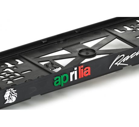 Podložka pod ŠPZ APRILIA RACING - sada 2ks