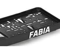Podložka pod ŠPZ Škoda Fabia - sada 2ks