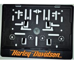 Podložka pod ŠPZ moto Harley Davidson orange