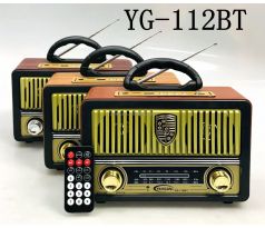 Štýlové retro rádio USB,MP3,AUX,SD