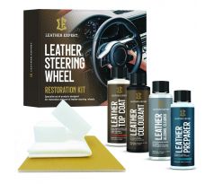 Renovácia koženého volantu Leather Expert set - Steering Wheel Black